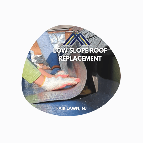 low slope roof replacement