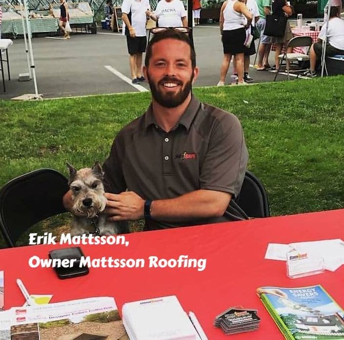 Erik at farmers market