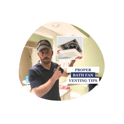 proper bath fan venting tips
