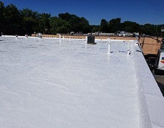 red ribbon factory during